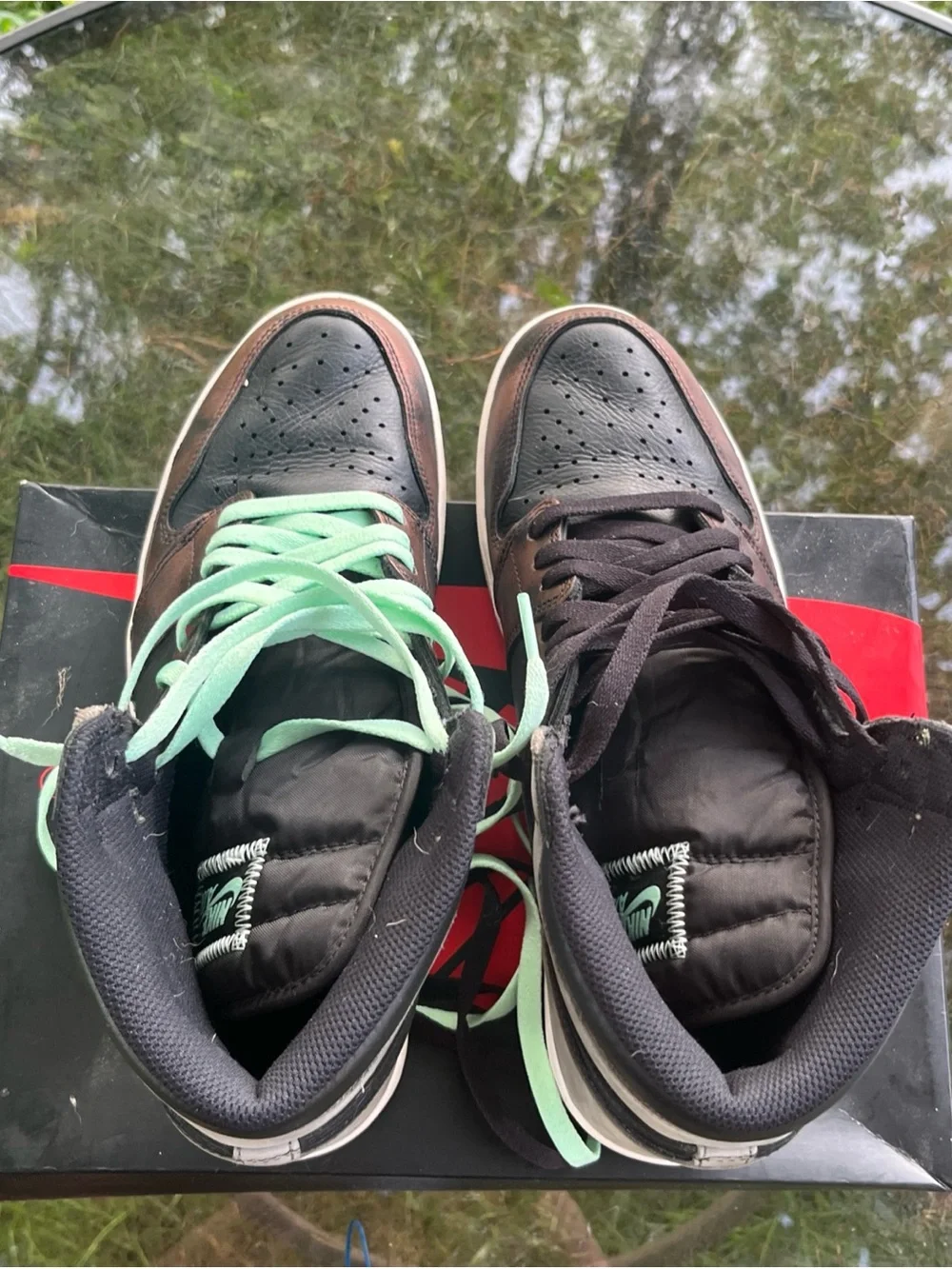 Jordan 1 High-Top Sneakers rust